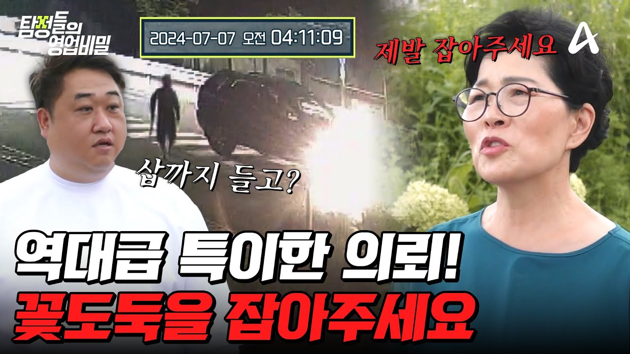 탐정들의영업비밀 25회 수국 도난 사건
