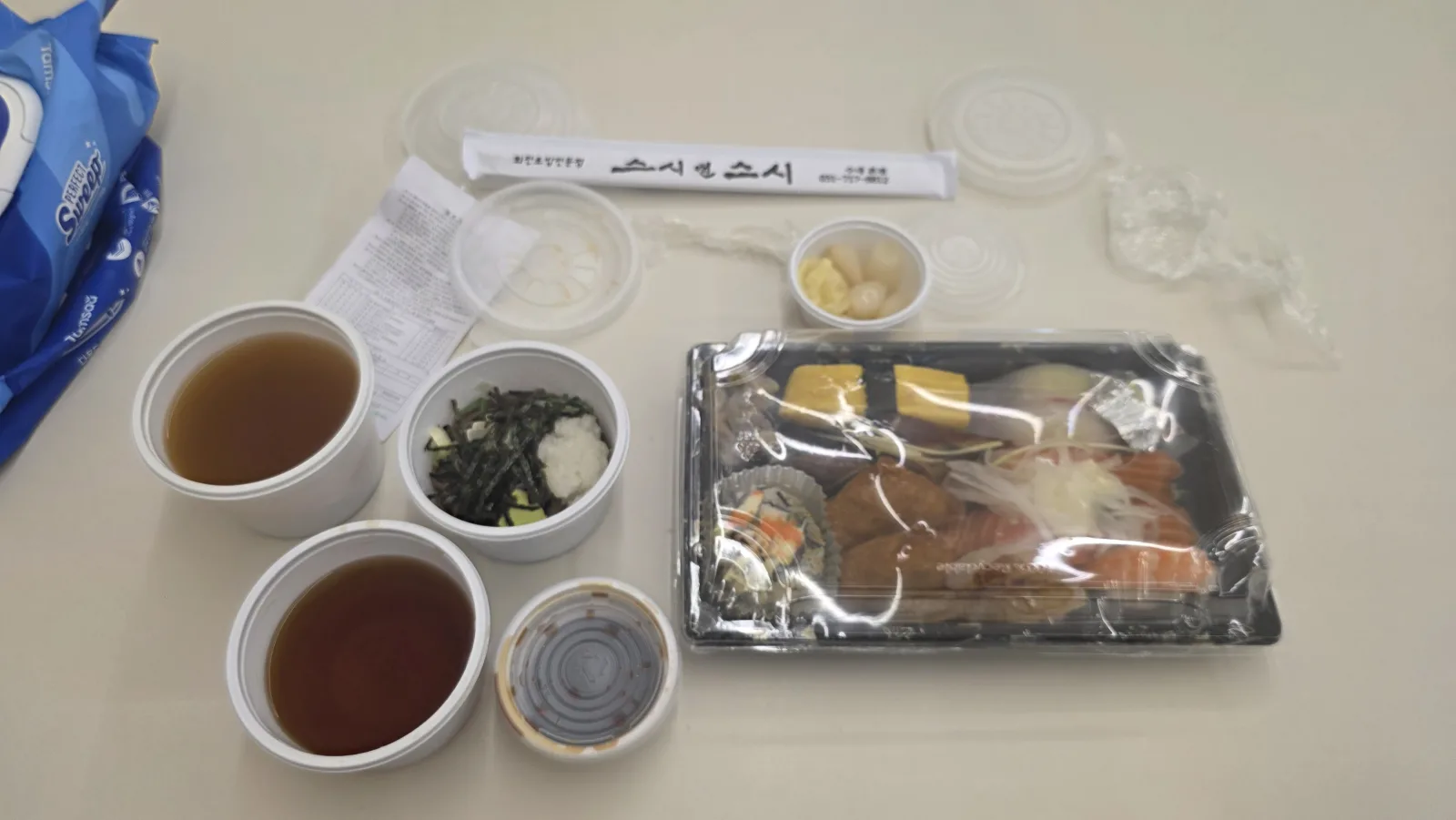 수내역 초밥 스시앤스시 2만원 세트 포장 후기, 구성 그대로 정리
